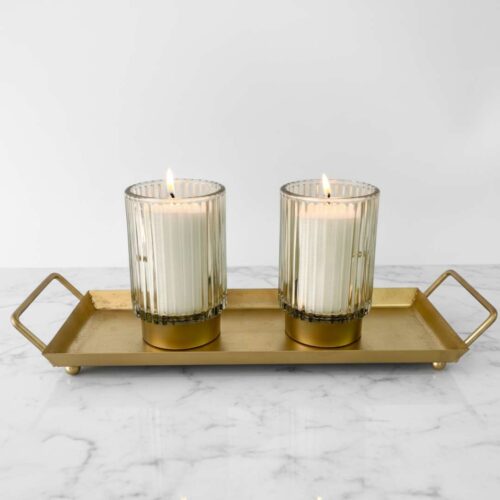 ⁦Elegant Candle Holder Duo⁩ – תמונה ⁦2⁩