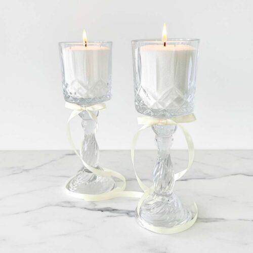 ⁦Crystal Candle Holder Set⁩ – תמונה ⁦2⁩