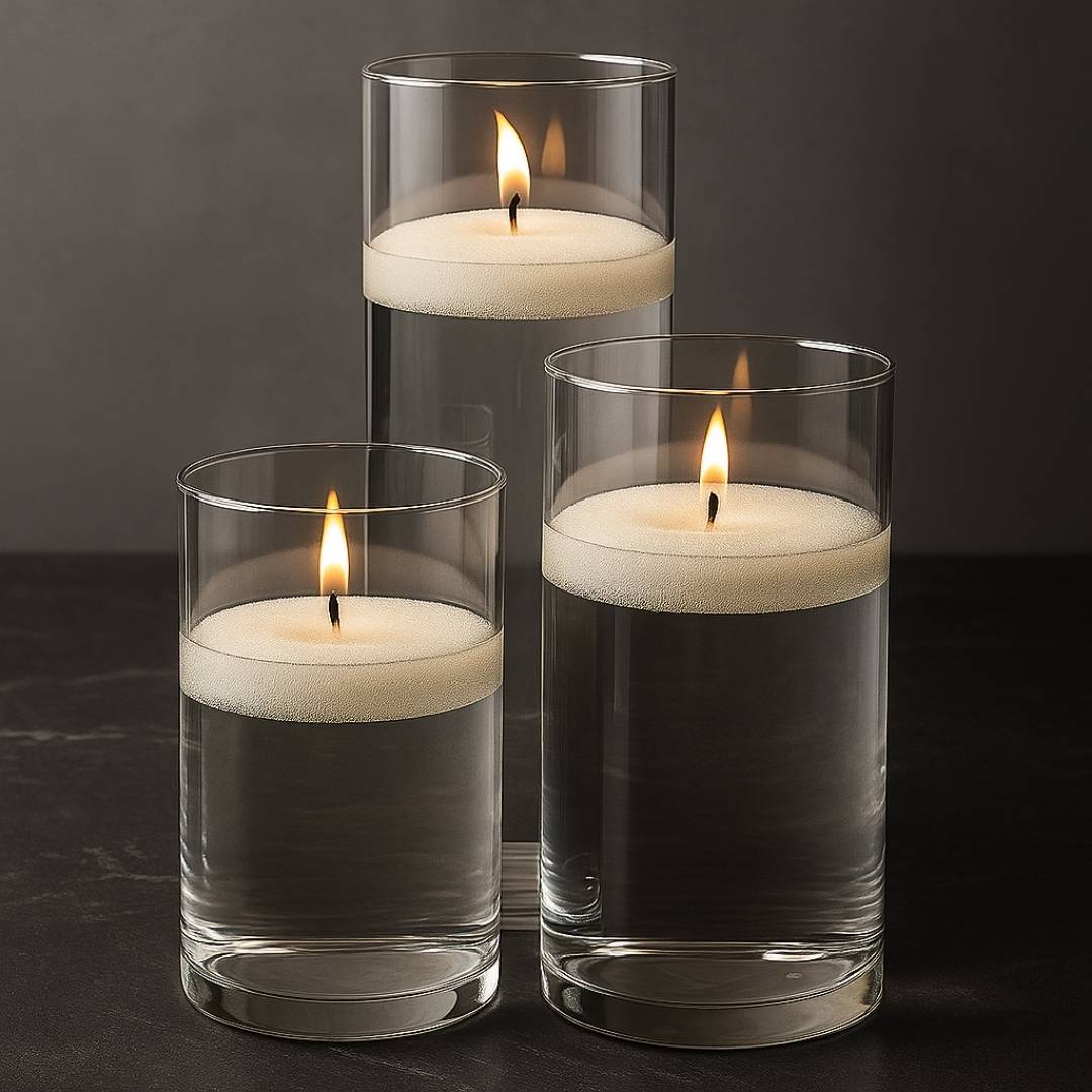 Aqua Candle Set